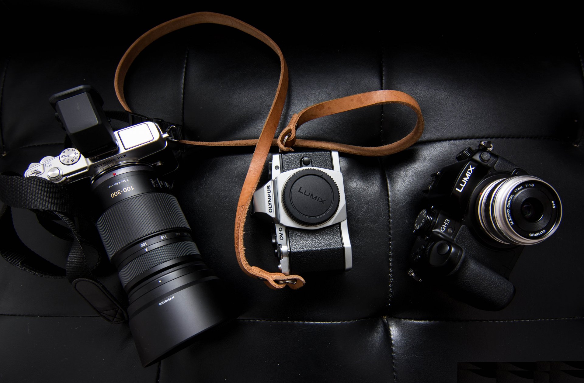 фотоаппарат lumix олимп кожа ремень