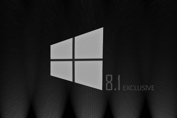 Стильный графический рисунок на рабочий стол операционной системы Microsoft 8. 1 exclusive