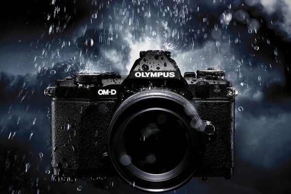Фото современной фотокамеры Olympus