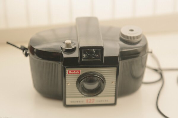 Kamera filmowa Kodak. Makrofotografia