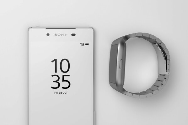 Xperia z5 soni на сером фоне