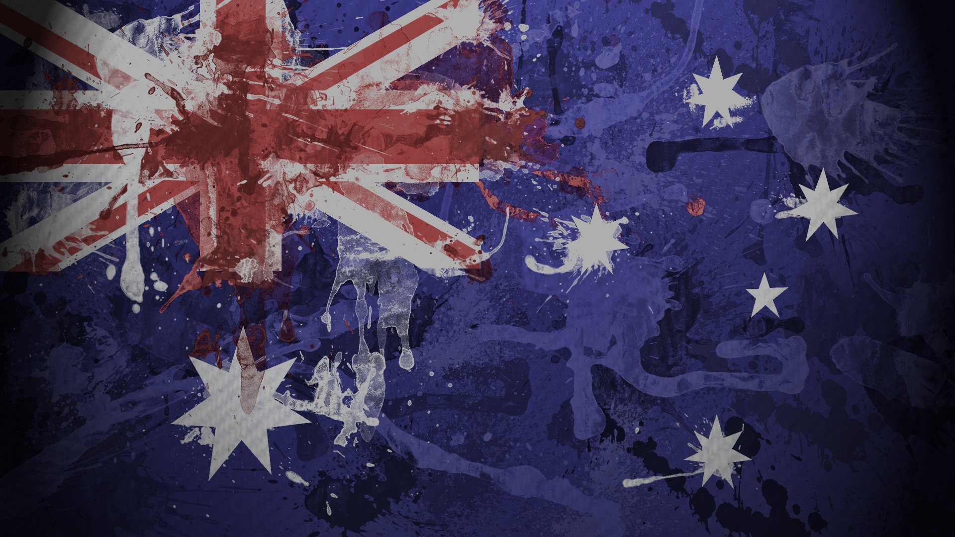 tekstura australia flaga farba spray flagi