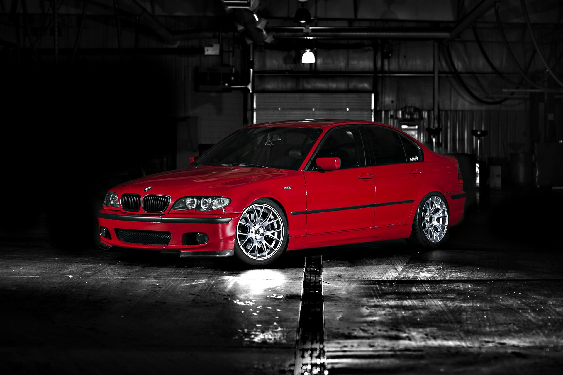 bmw e46 330i бмв профиль красная