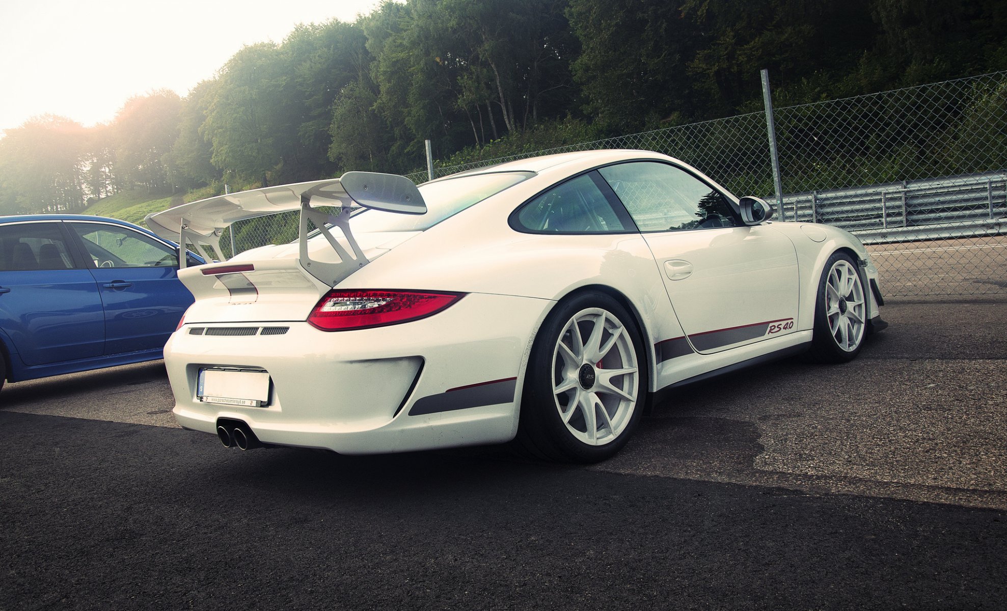 porsche gt3 rs 4.0 biały