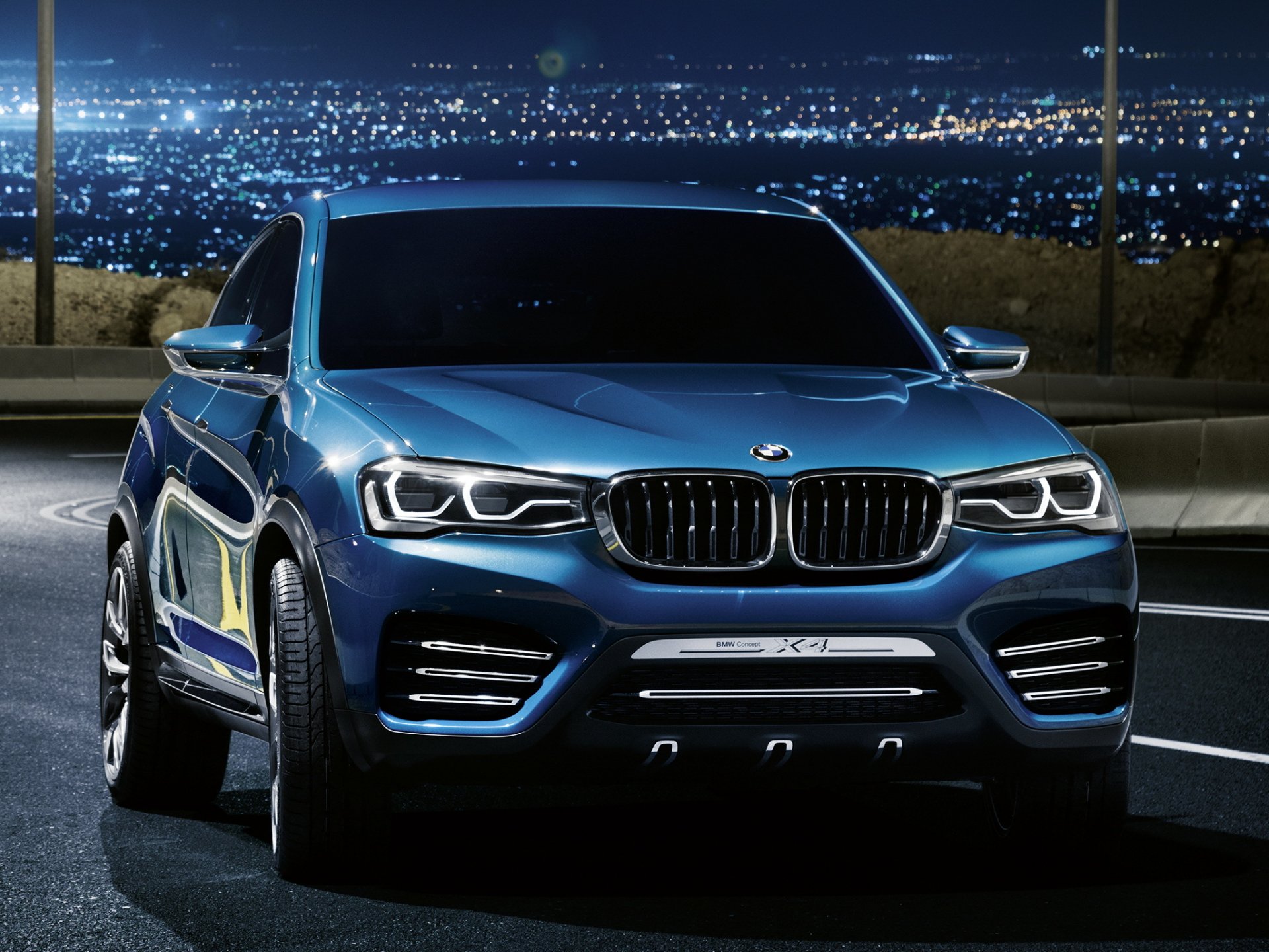 bmw x4 концепция мощный передок фары бмв