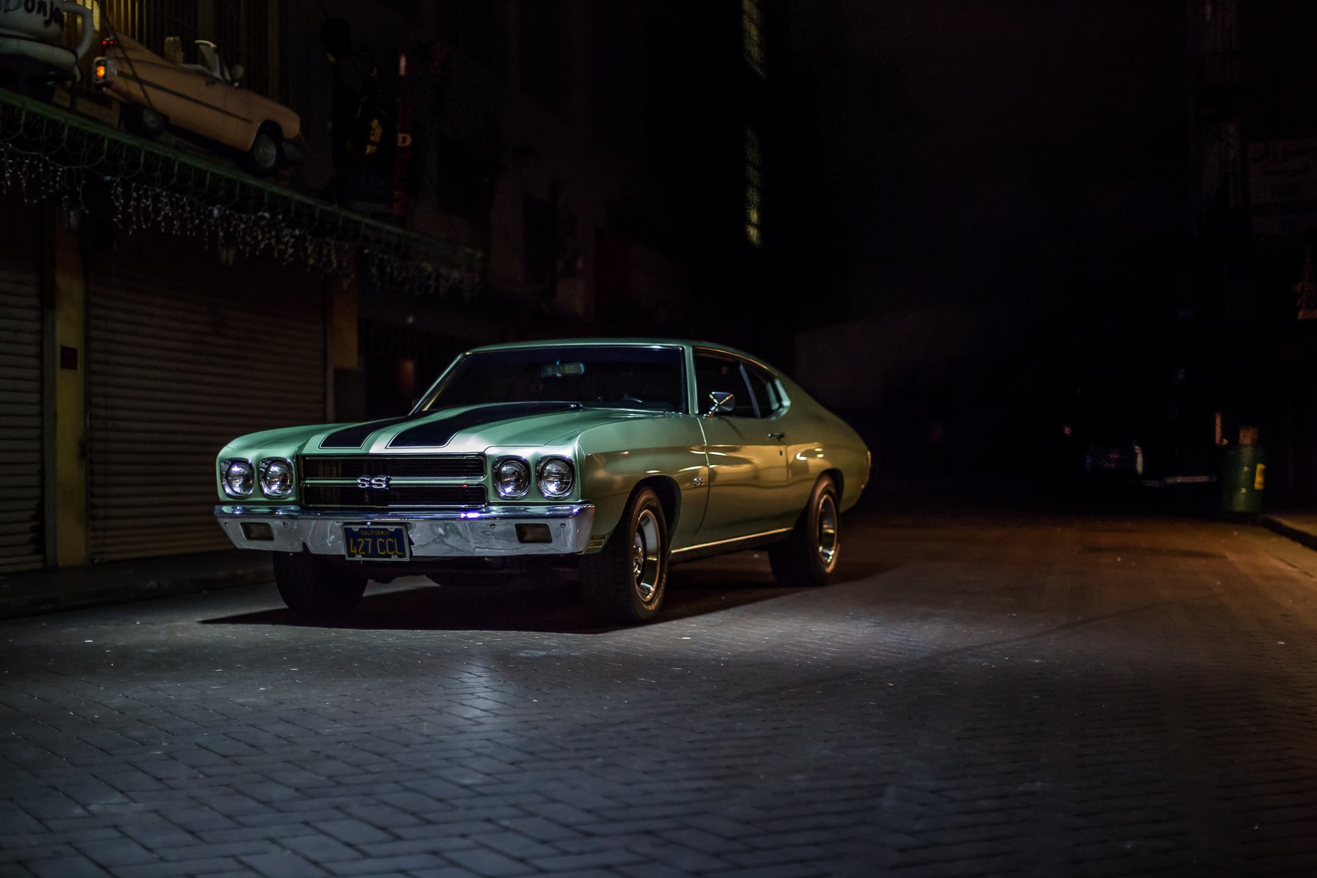 chevrolet chevelle ss классика ретро двор