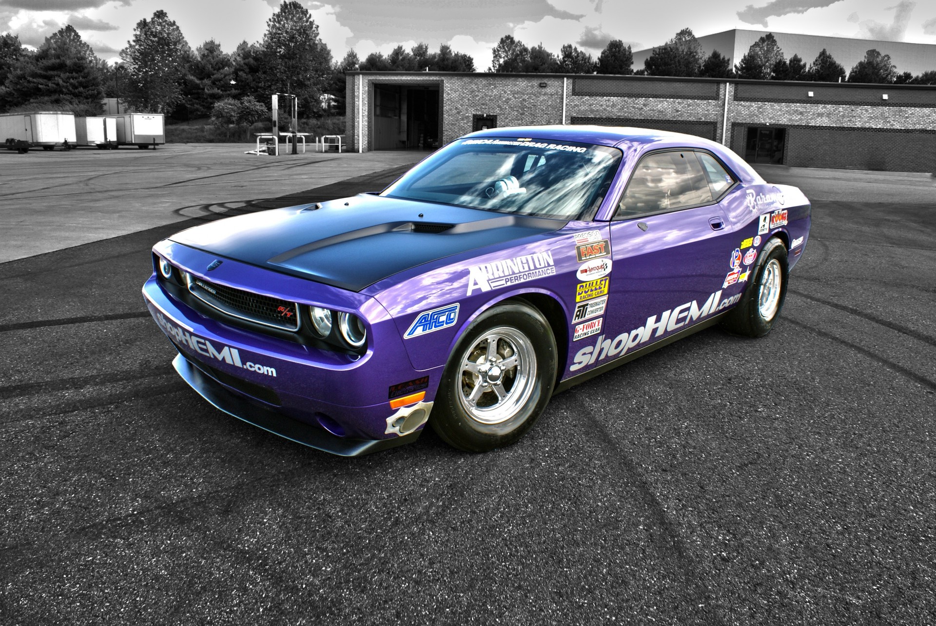 фиолетовый mopar спортивные