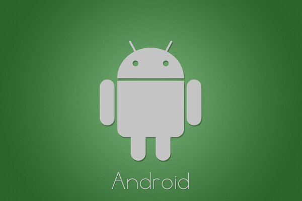 Minimalizm technologii Google zielony android