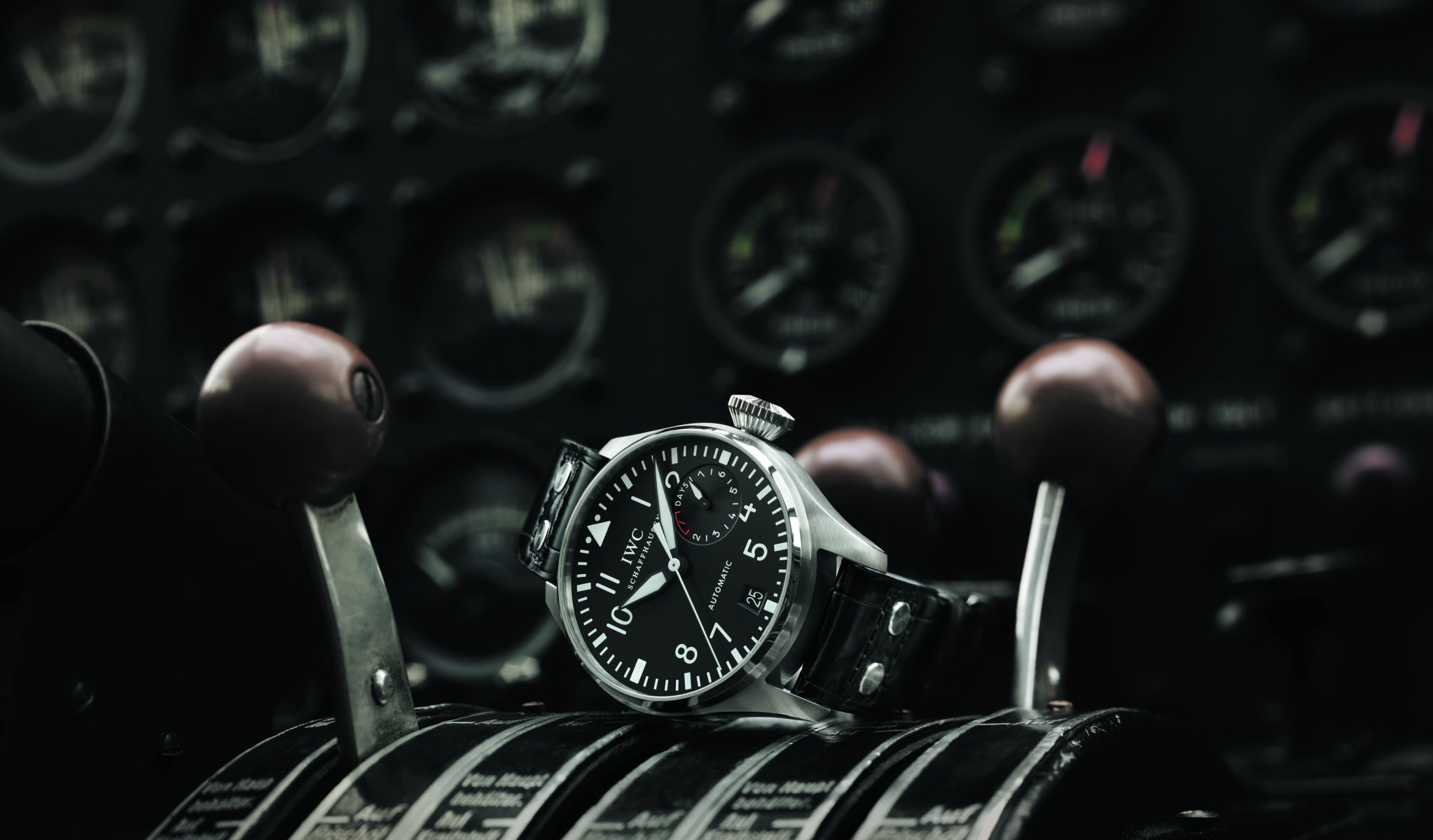 iwc pilot kabina zegar