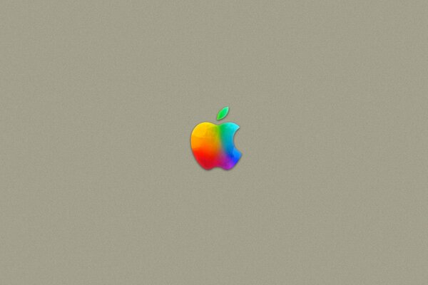Wielobarwne logo firmy apple