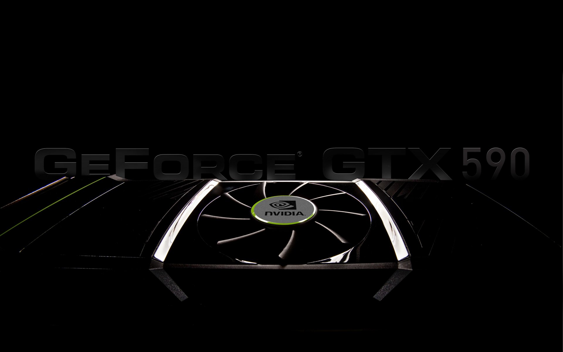 видеокарта geforce gtx 590 фон