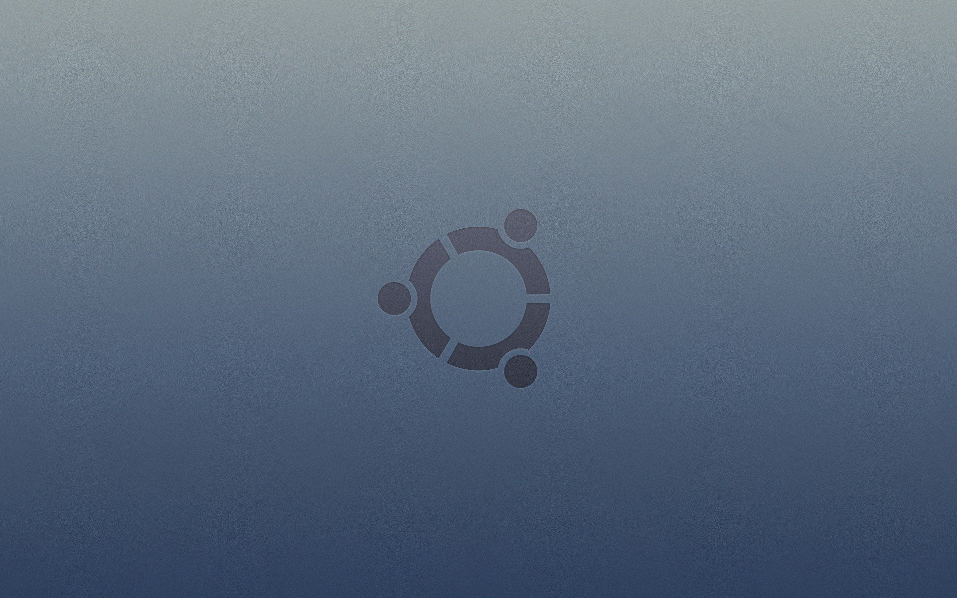 ubuntu linux gnu фон синий