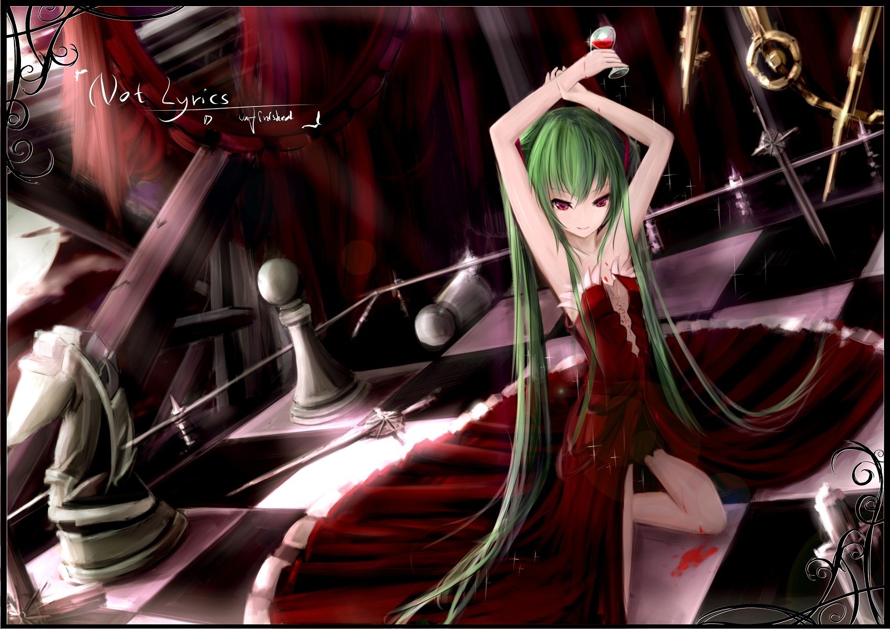 вампир hatsune miku оружие