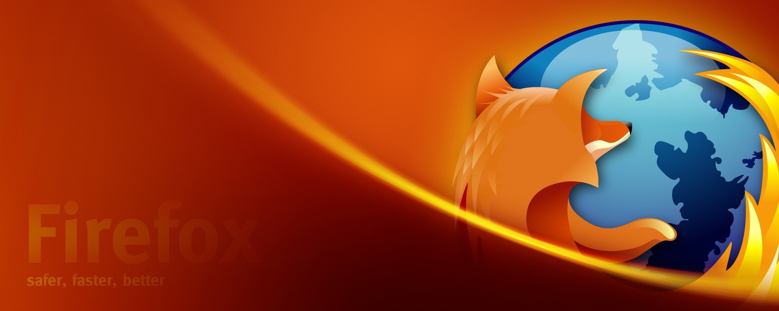 pomarańczowy lis firefox system planeta emblematy loga przeglądarki
