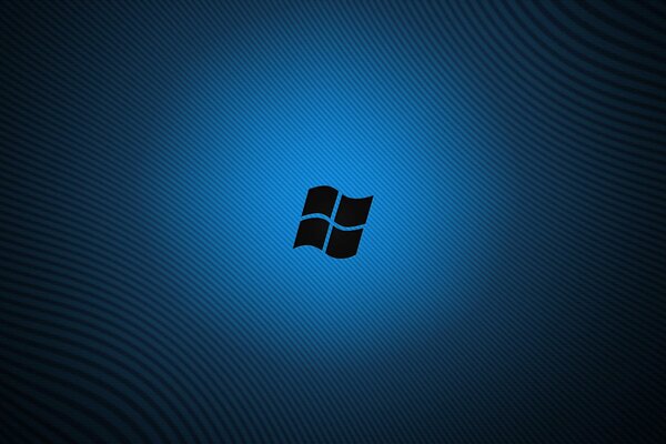 Logo windows na abstrakcyjnym tle