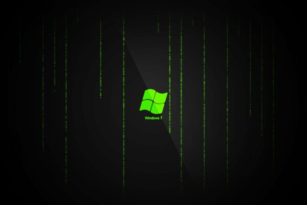 Minimalistyczny wygaszacz ekranu Microsoft Windows 7