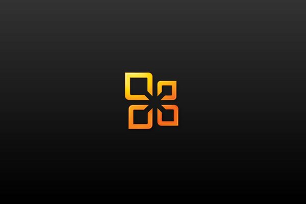 Pomarańczowe logo Microsoft Office
