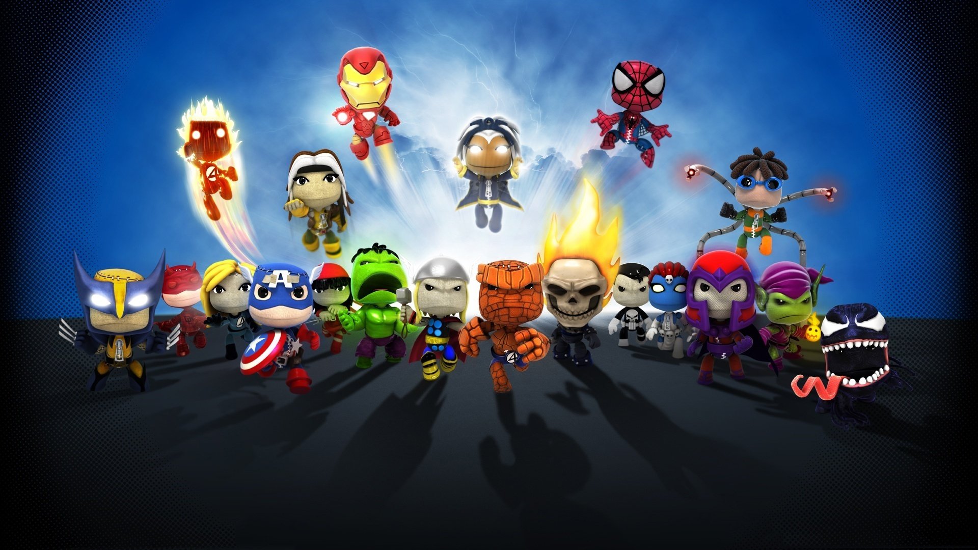 little big planet śmieszne kolesie bohaterowie komiksy rysunki anime