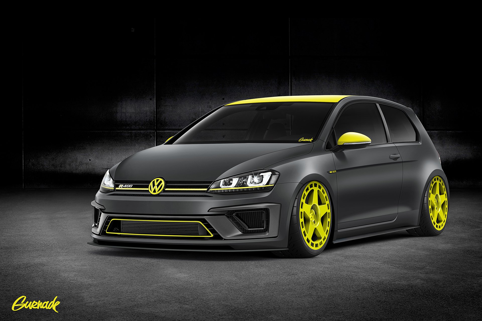 volkswagen r400 по gurnade передние