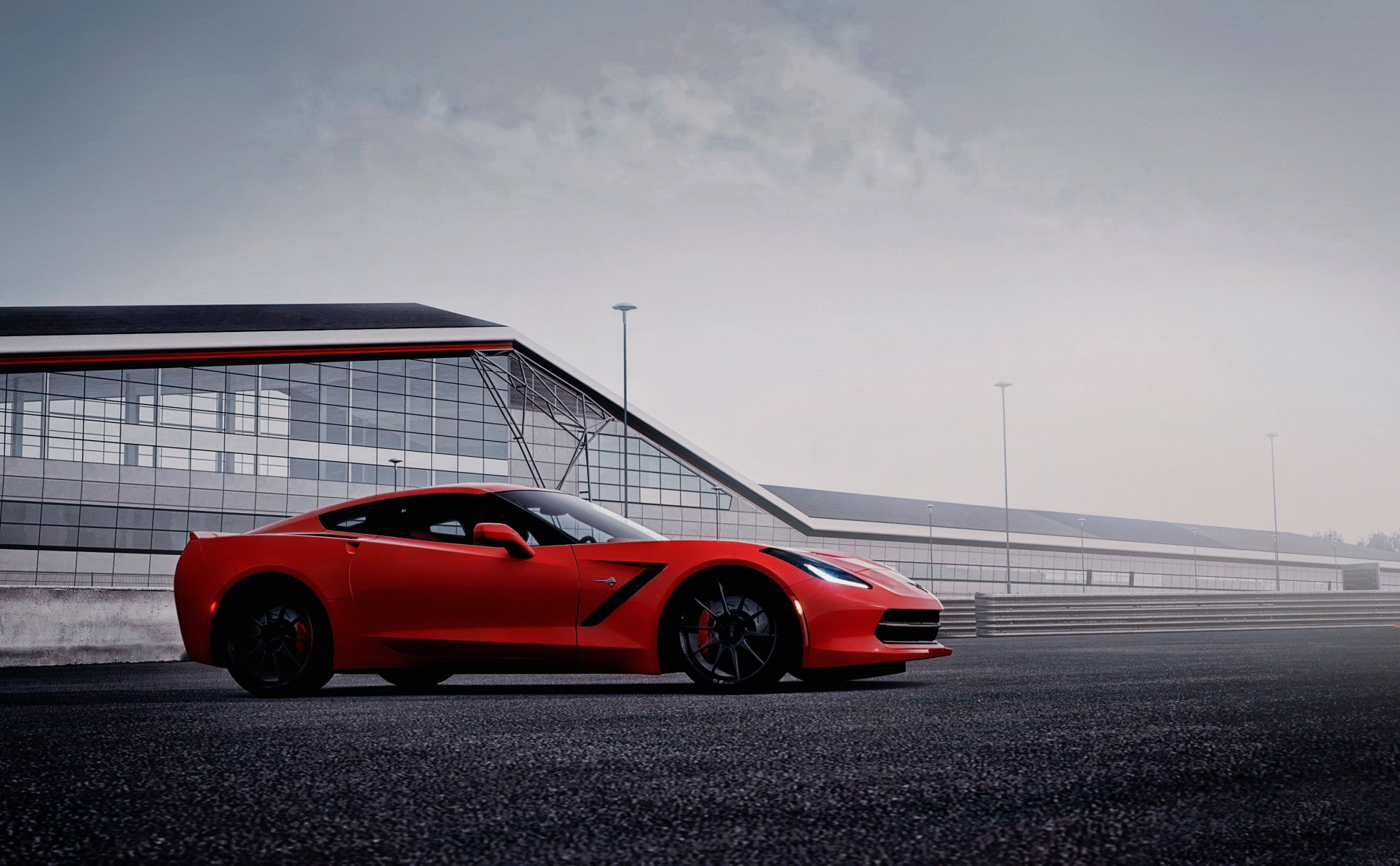 chevrolet корвет stingray вид