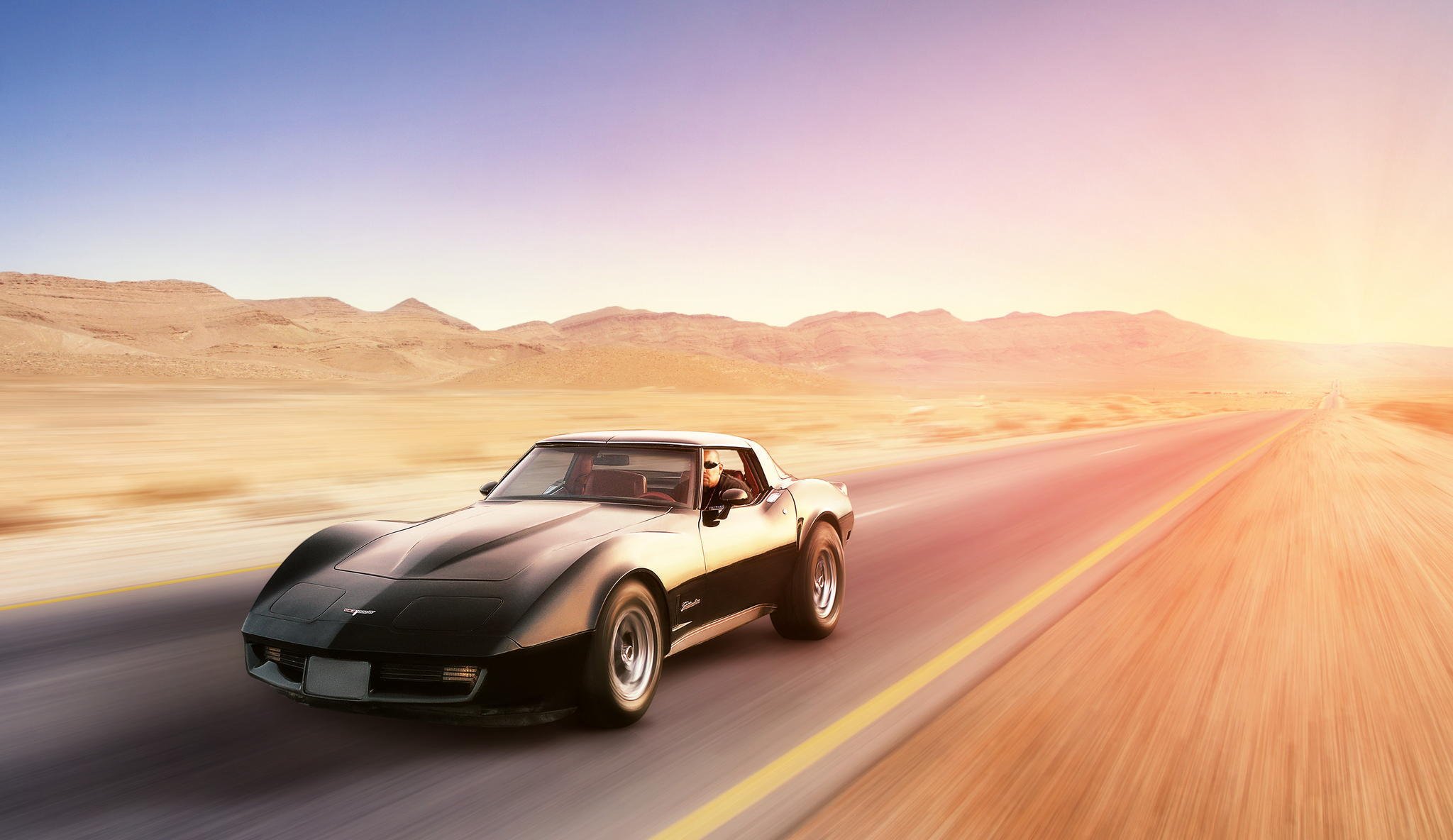 chevrolet корвет stingray черный передние пустыня шевроле стингрей скорость