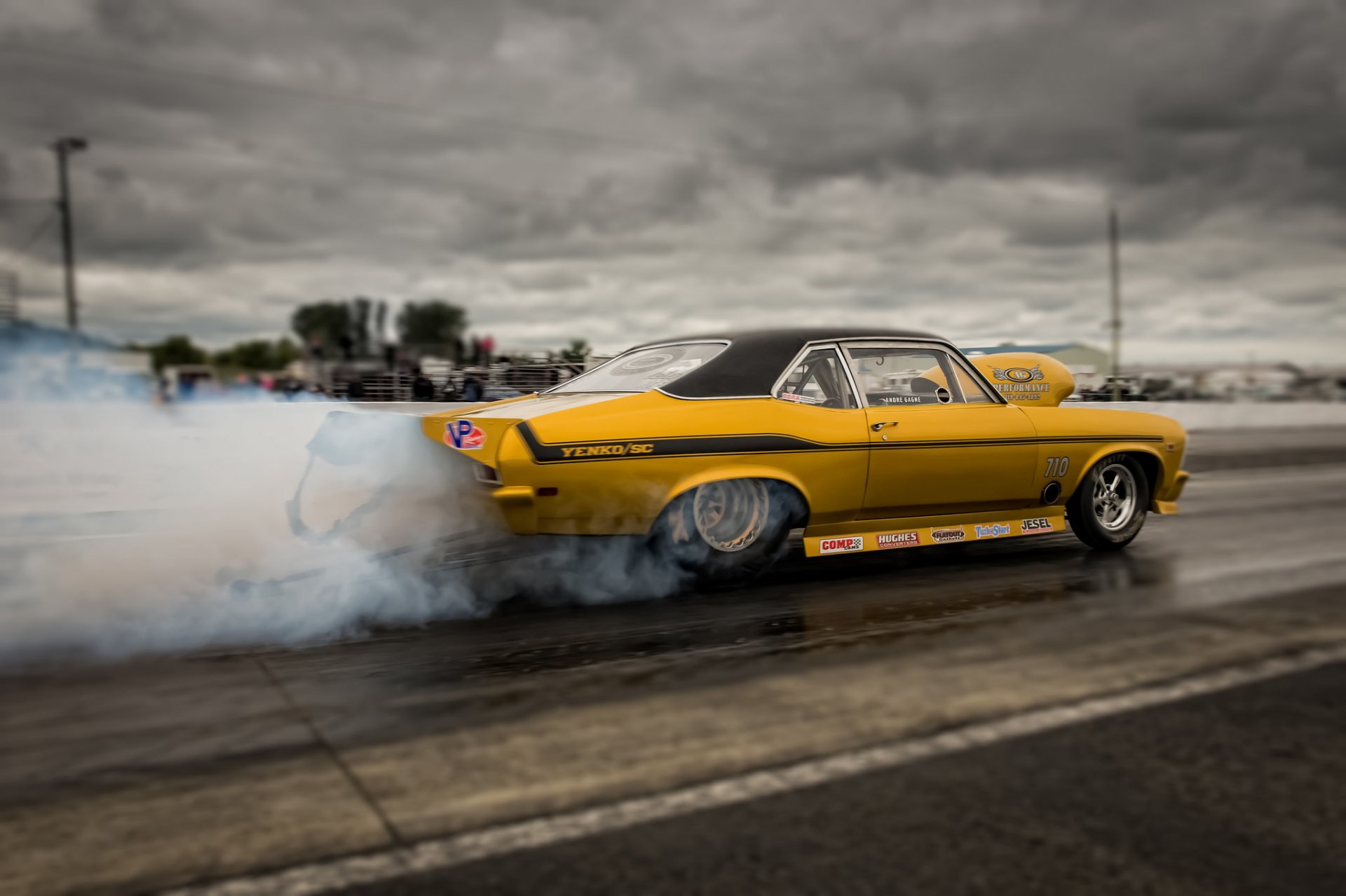 chevrolet camaro yenko sc мышцы автомобиль мускул кар drag racing гонка дым