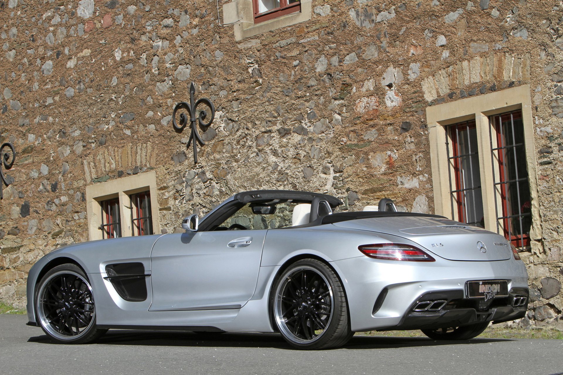 инден-дизайн mercedes-benz sls amg borrasca машина автомобиль тюнинг