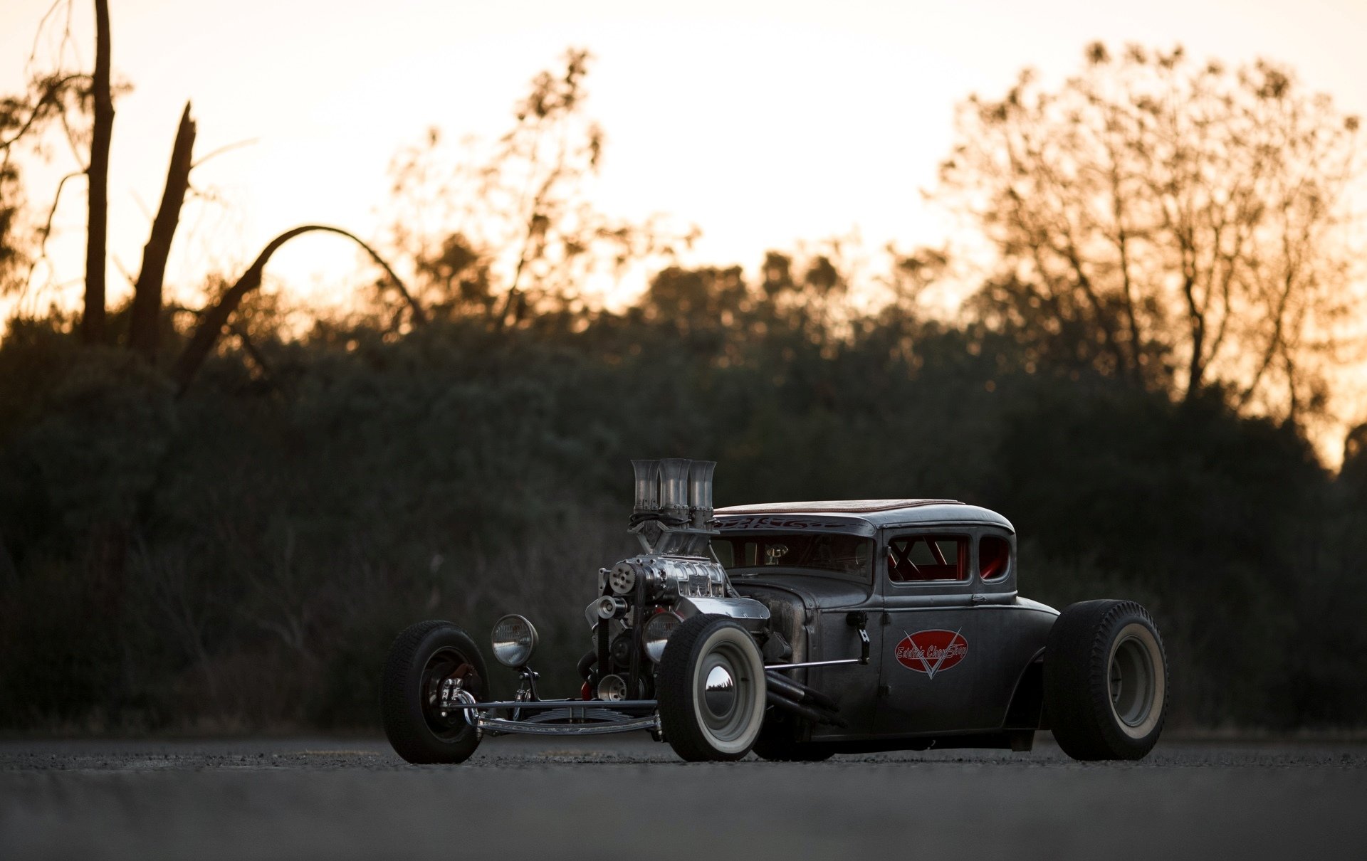 форд модель a купе hot rod крысы стержень