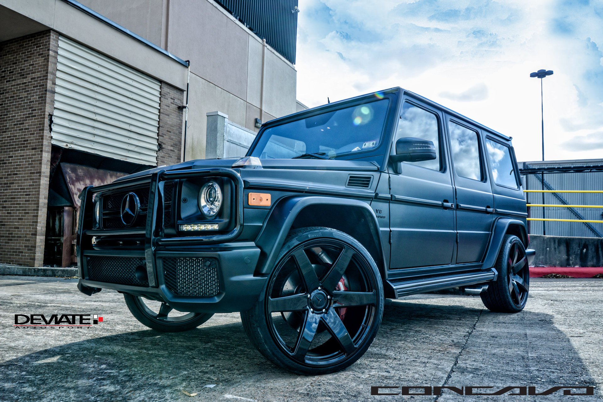 concavo колеса mercedes benz g63 диски gelandewagen