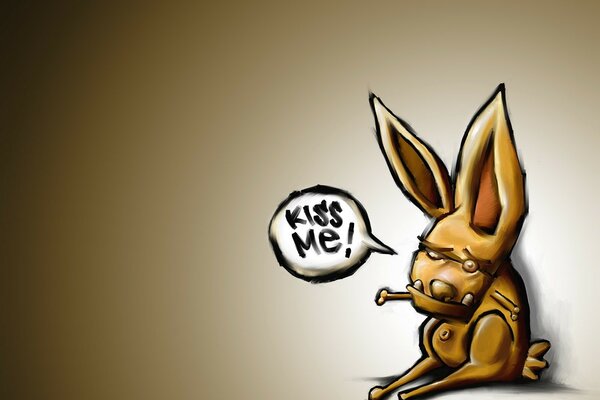 Живность говорит kiss me