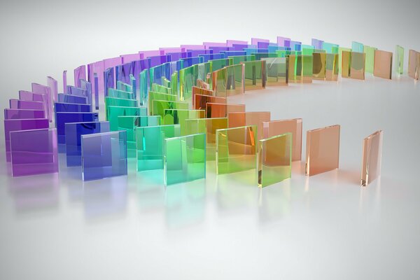 Pożegnalne Domino ustawione w rzędach