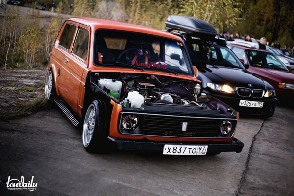 Tuning Niva z regionu moskiewskiego