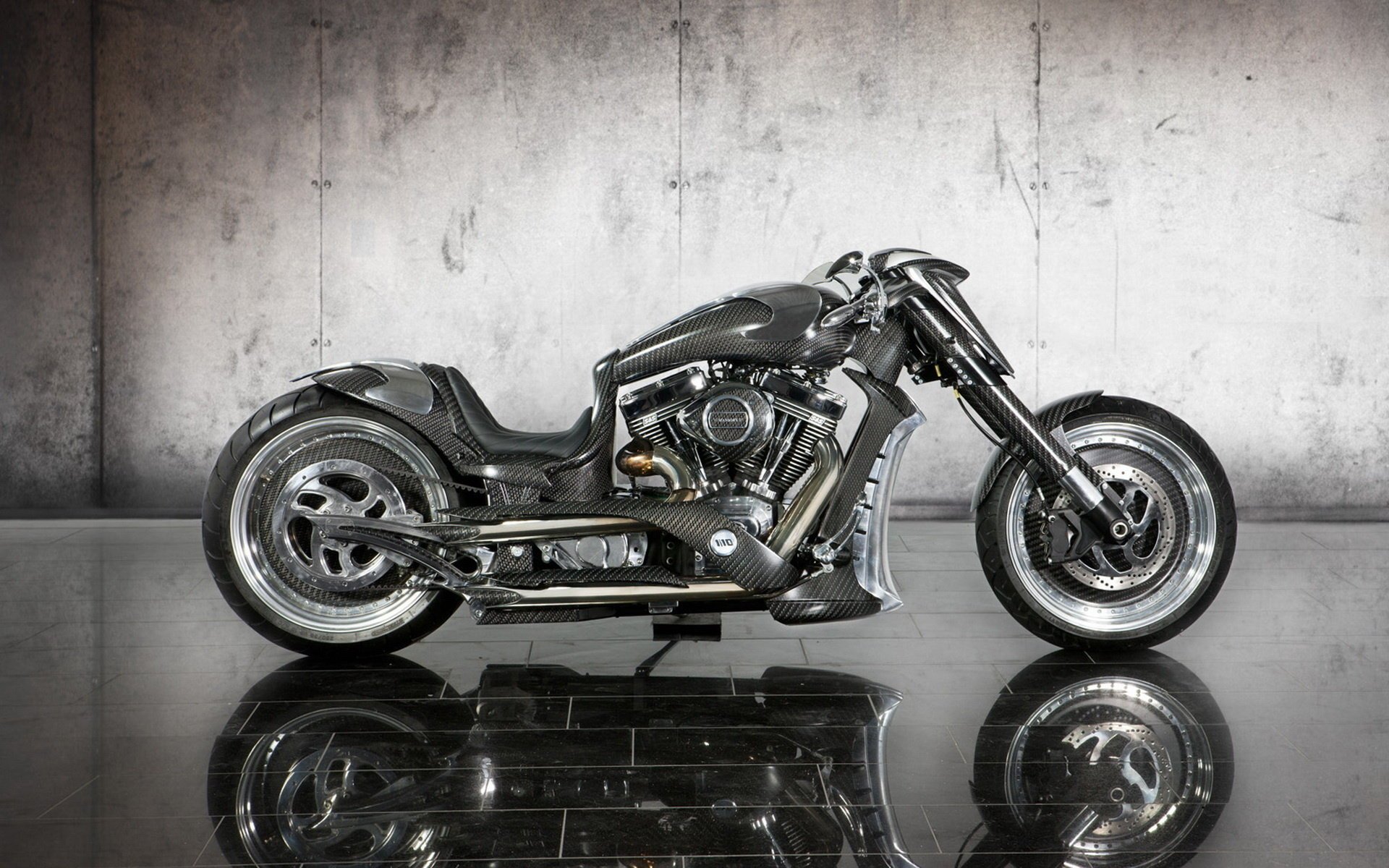 rower 2011 mansory zaico zamówienie rower motocykl custom dirt bike carbon szary płytka lustrzana