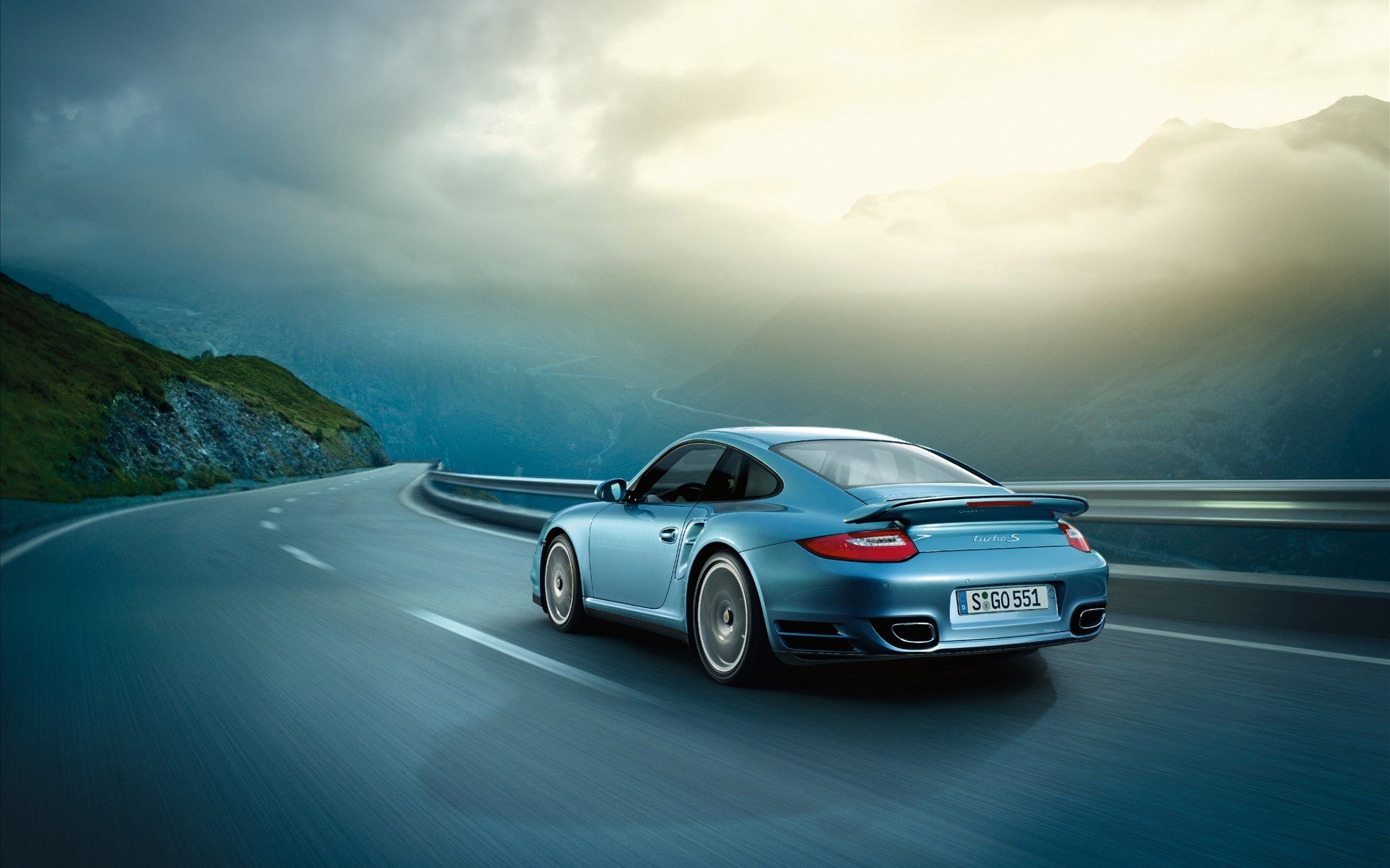 droga widok jazda prędkość porsche porsche