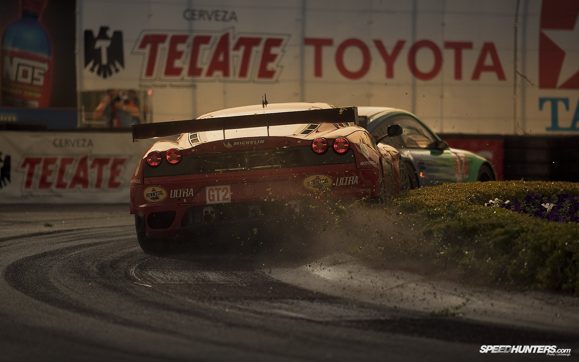 ferrari zakręt