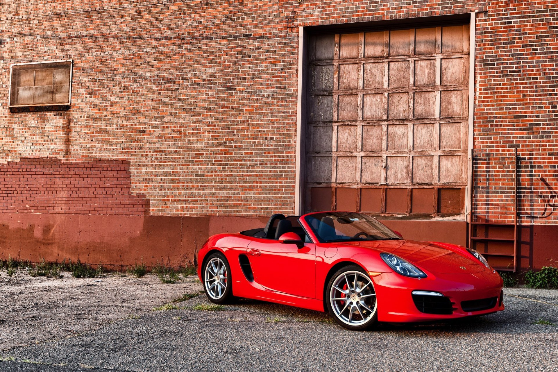 porsche cayman s 911 порше красный кабриолет