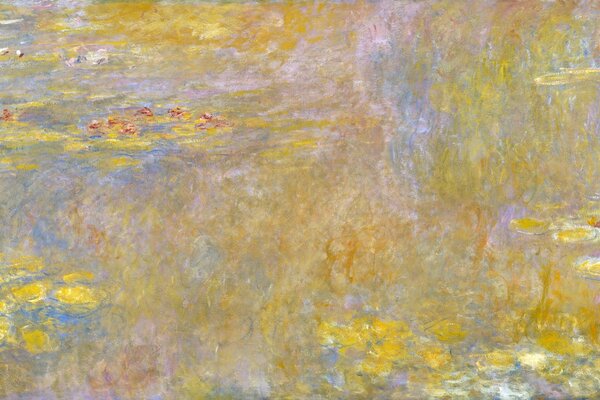 Claude Monet żółte odcienie