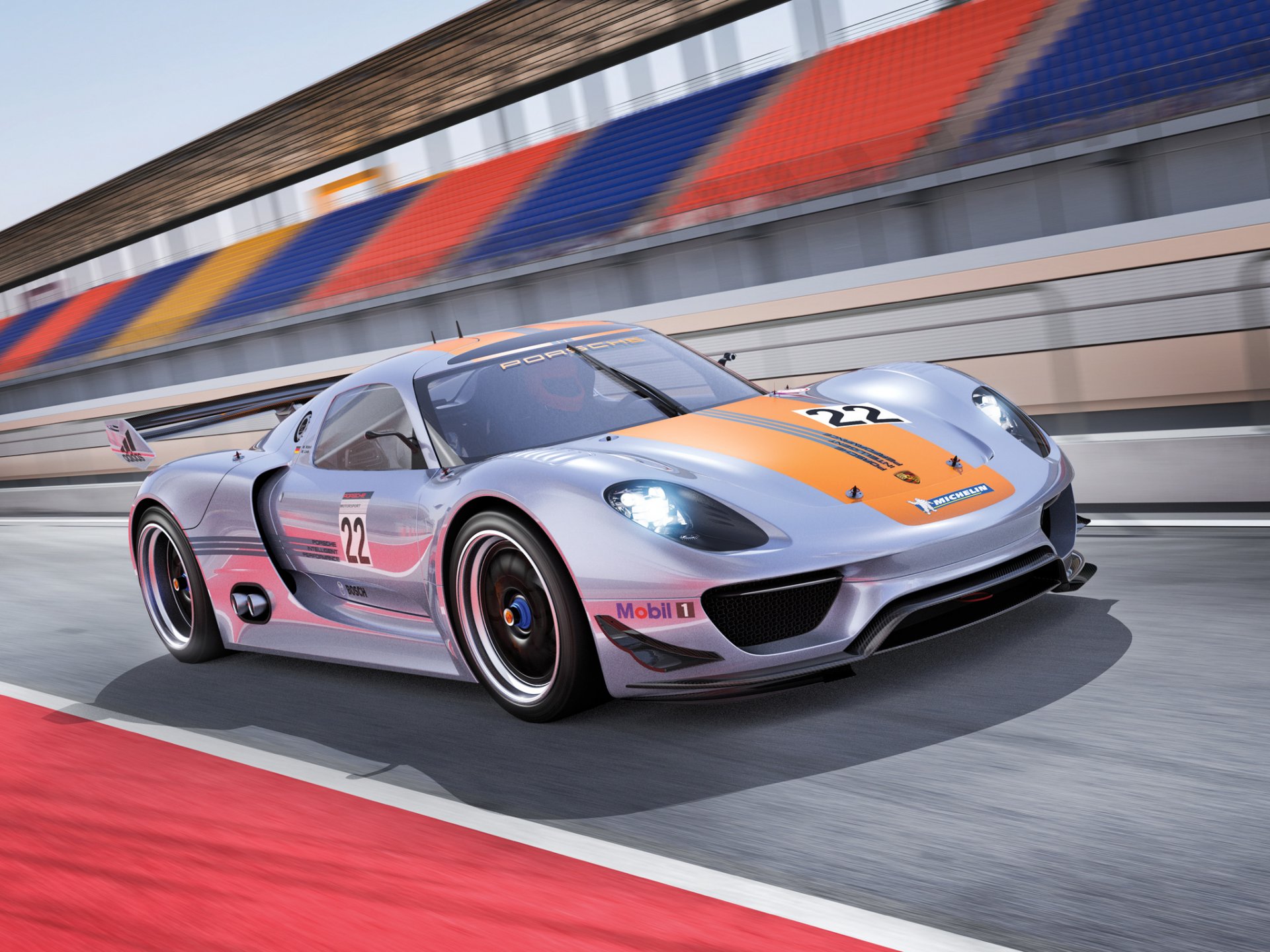 porsche rsr koncepcja porsche prędkość tor