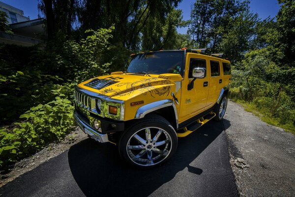 Brutalny Hummer dla żywych wrażeń
