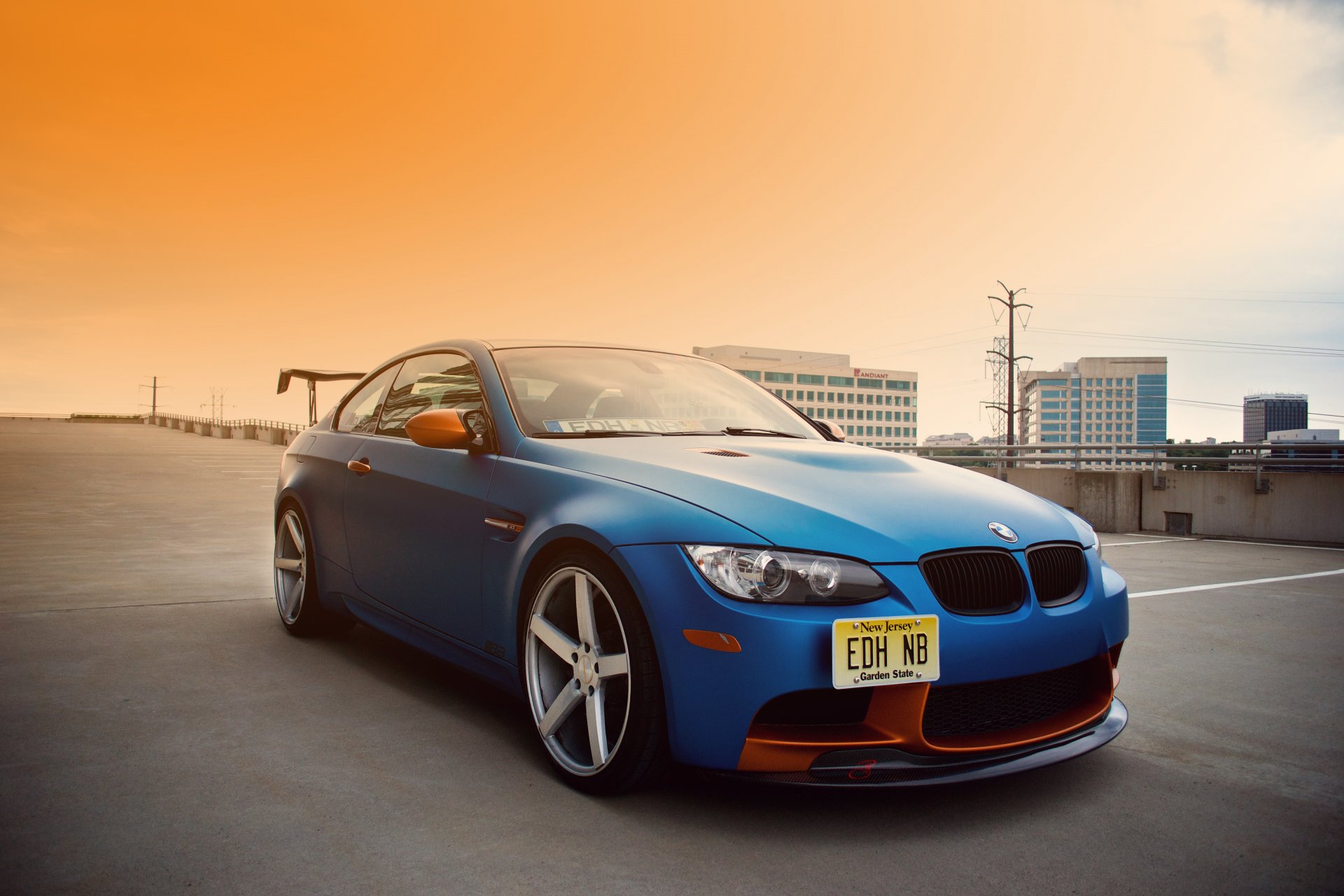 bmw e92 м3 тюнинг синяя