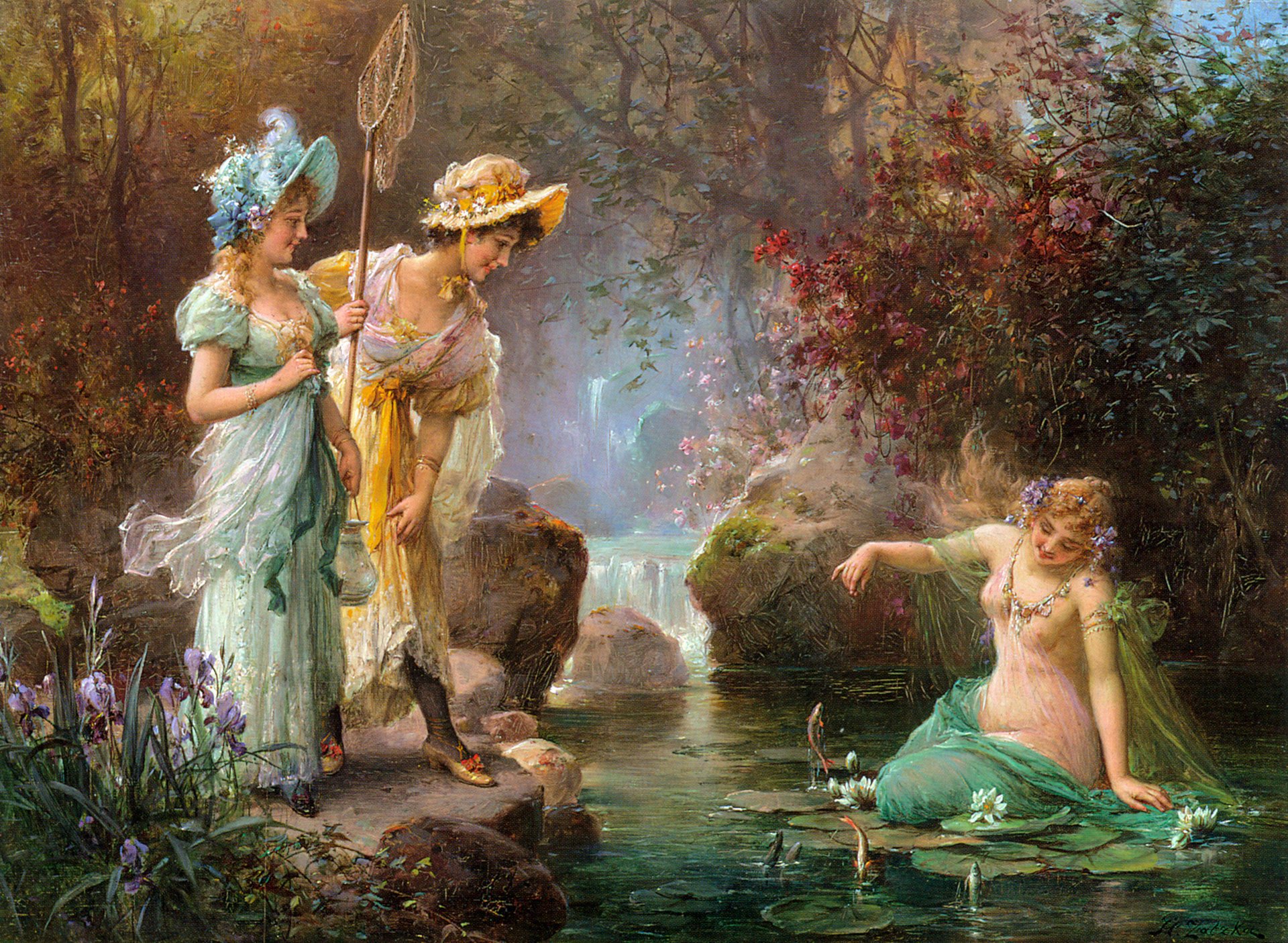 hans zatzka malarstwo malarz