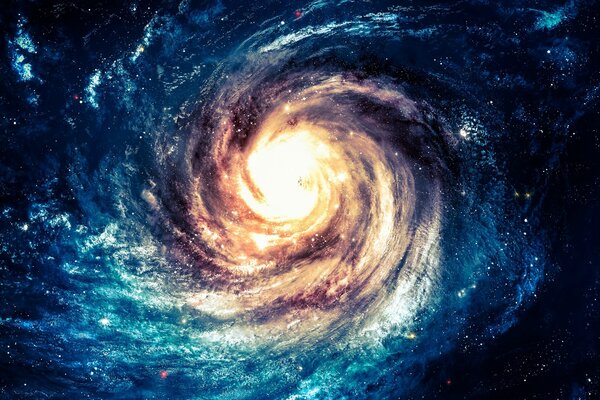 Artystyczne obrazy kosmosu w 3d