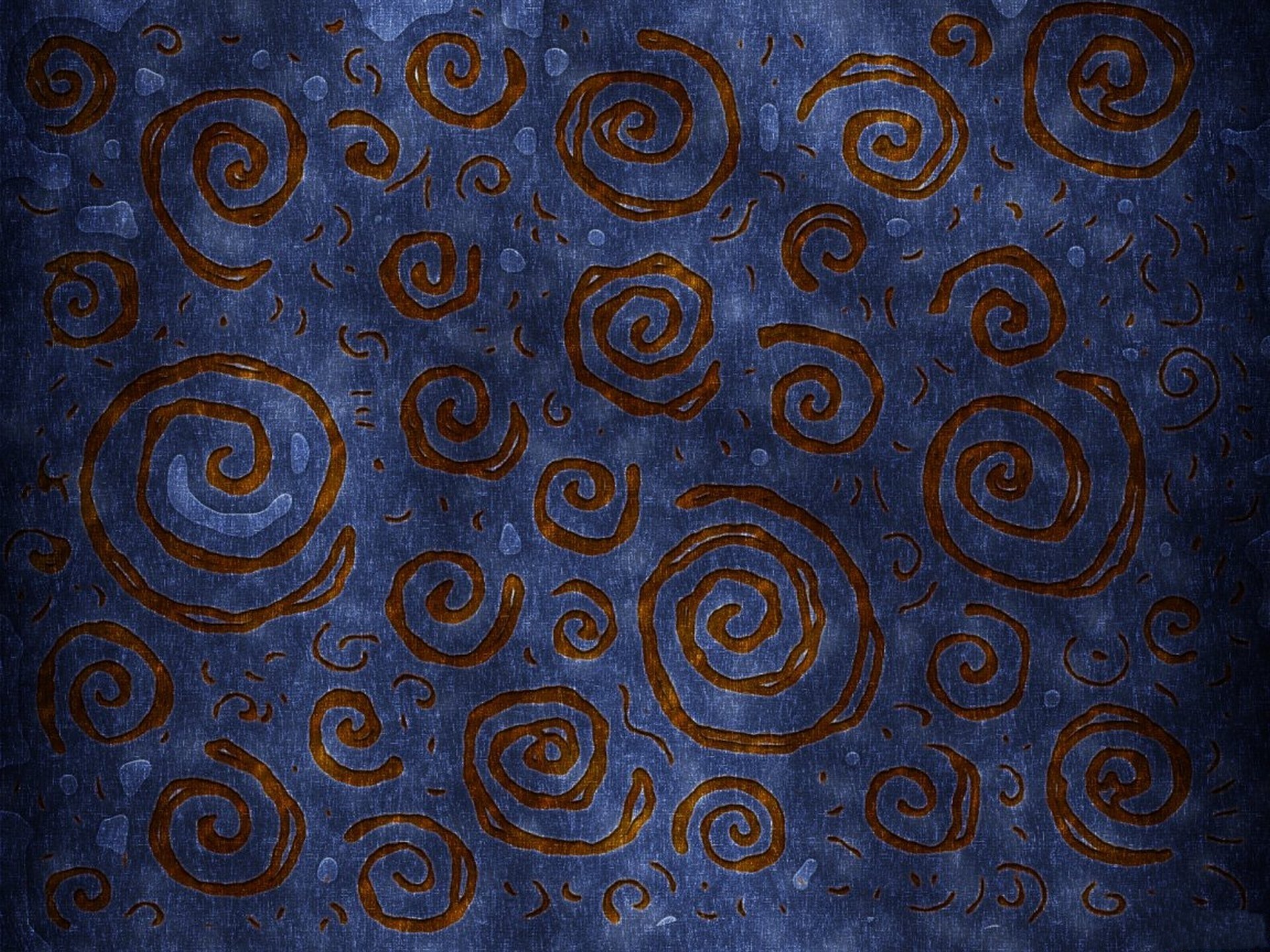 spirala streszczenie niebieski brązowy