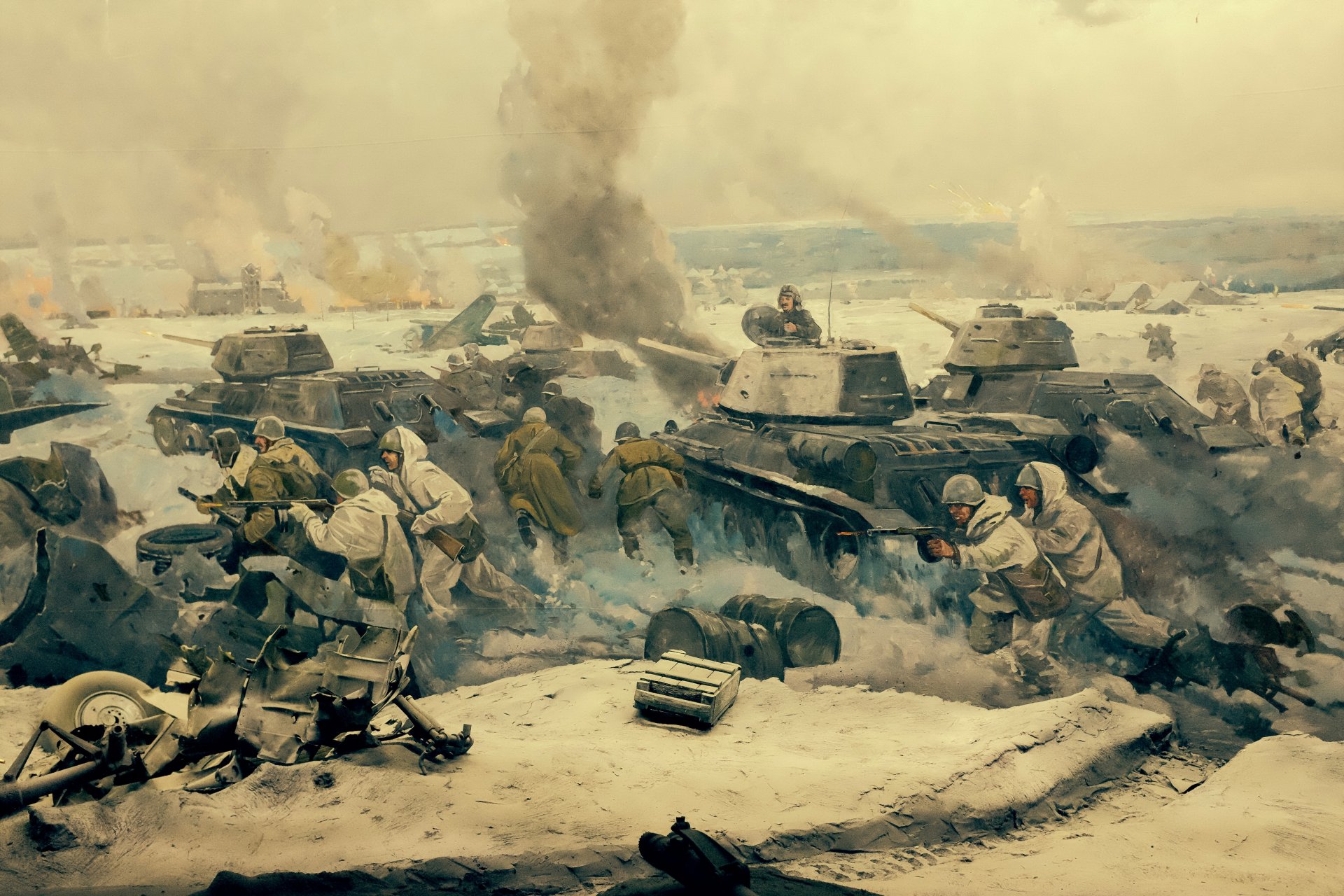 muzeum panorama bitwa pod stalingradem fragment miasto bohaterów wołgograd