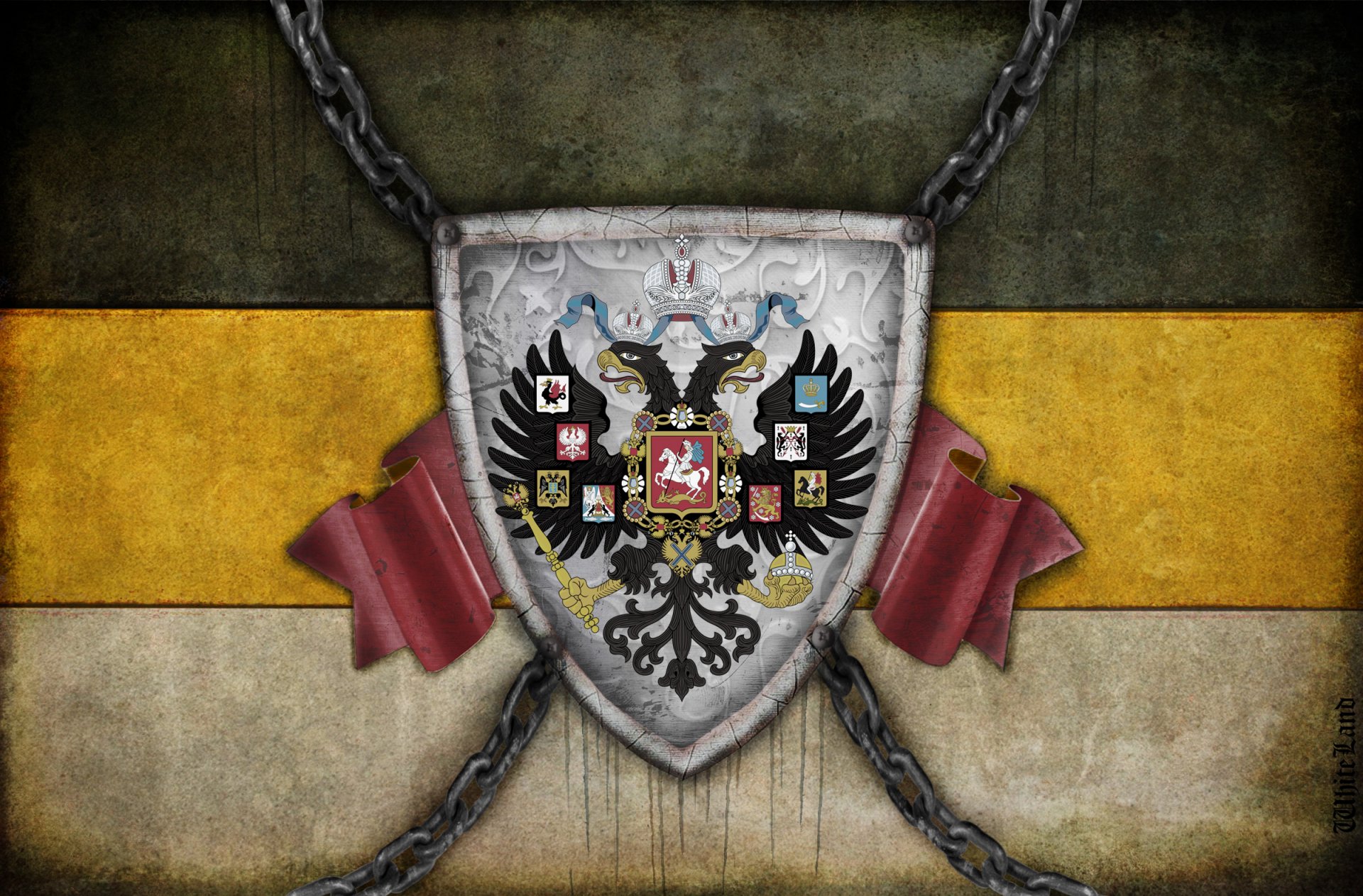 флаг герб империя