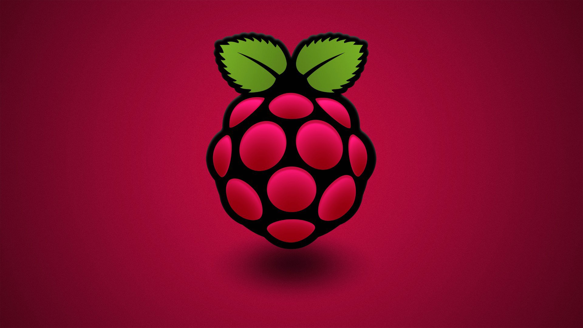 ягода малина листик цвет компьютер raspberry pi