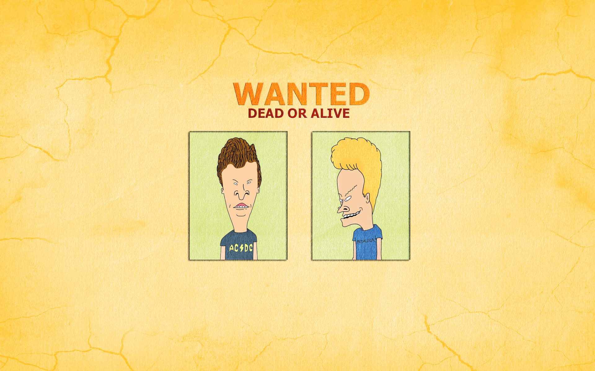 beavis i butt-head poszukiwany żywy lub martwy napis żart minimalizm
