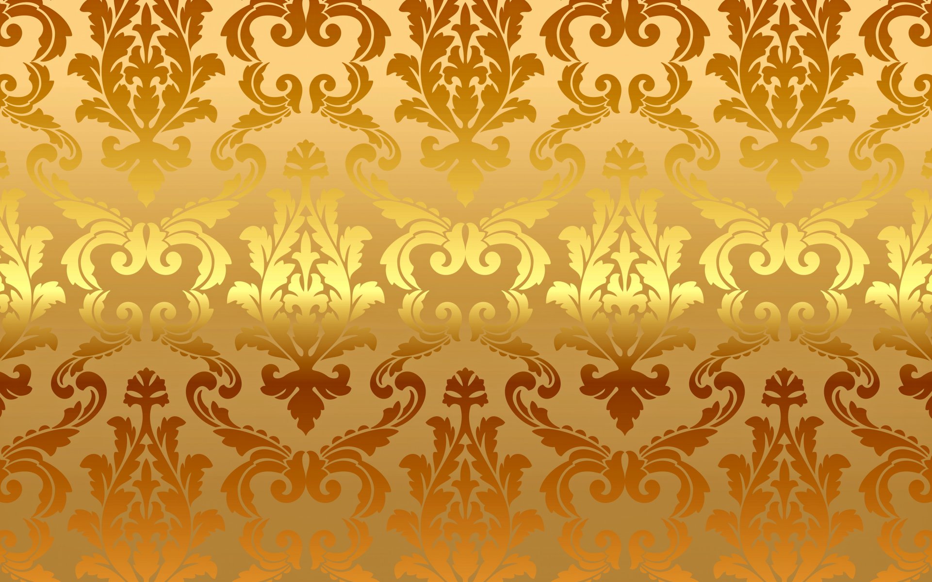 złoty model vintage gradient wektor tło złoty wzór ornament