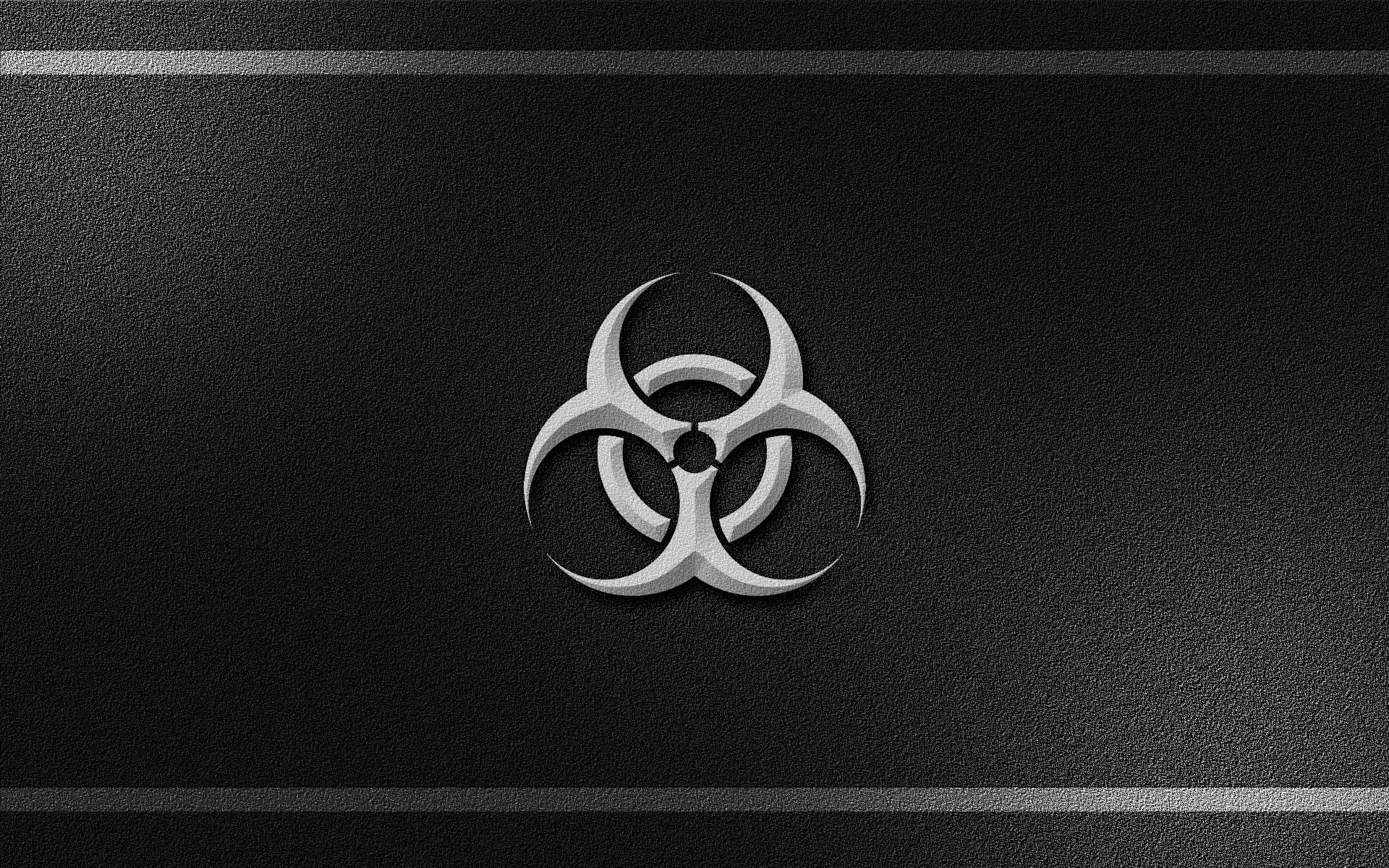 биологически опасных черный пластик