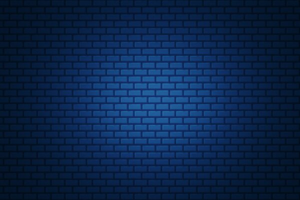 Prosty gradient tła z niebieską cegłą